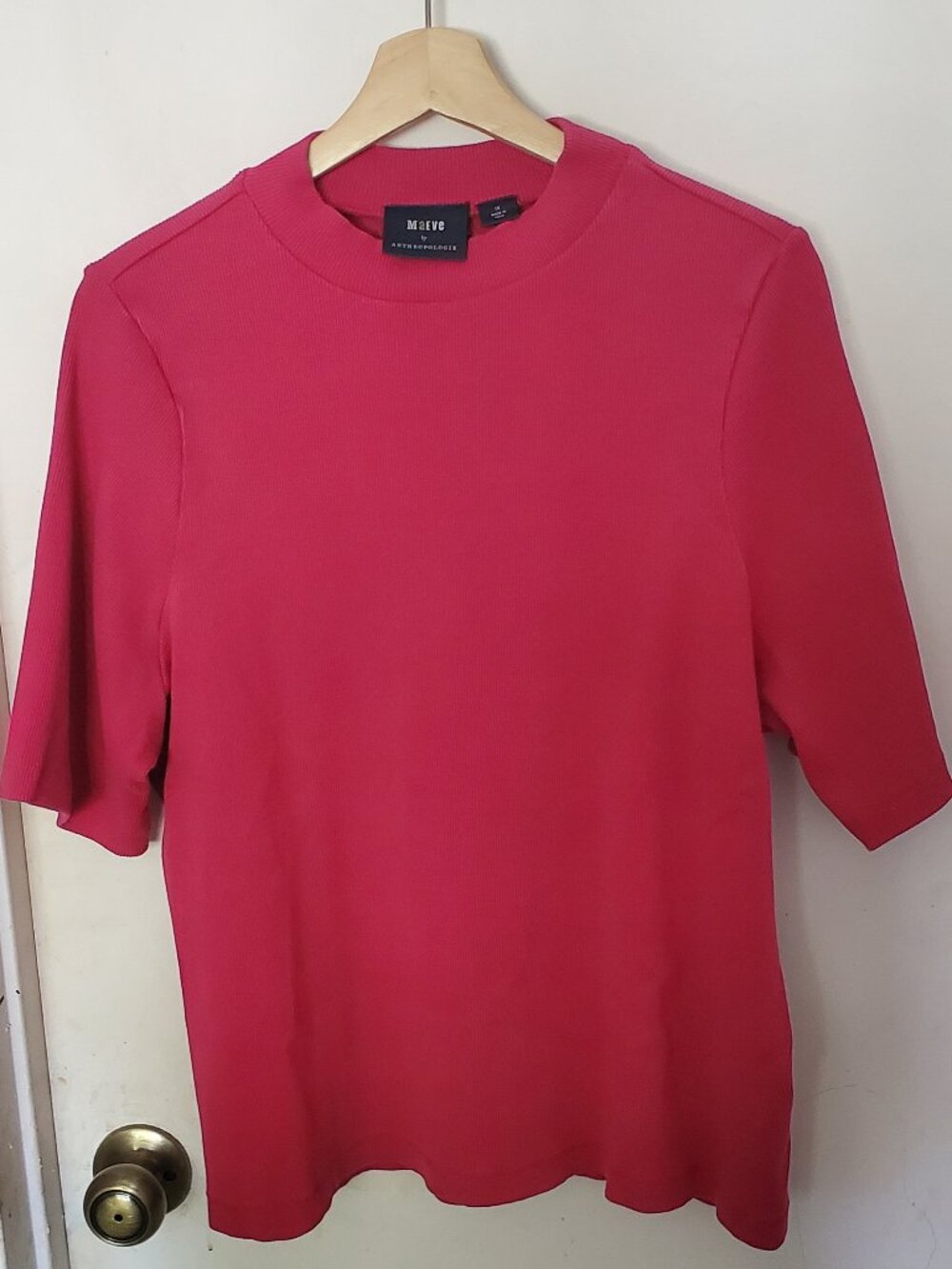 Anthropologie Maeve Short Sleeve Top Women's Size 1X